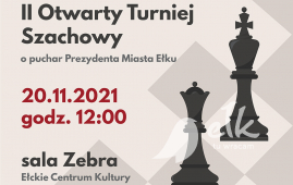 II Открытый шахматный турнир на Кубок Президента города Элка