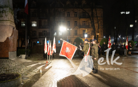 Ełk - Obchody 42. rocznicy wprowadzenia stanu wojennego w Polsce