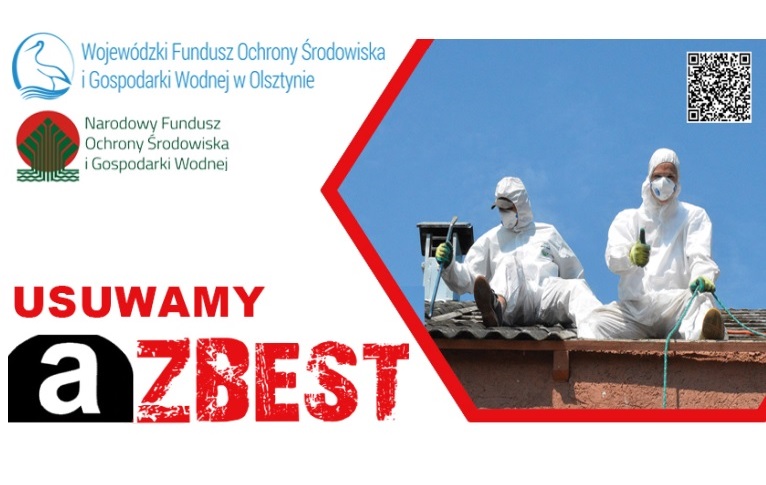 „Usuwanie azbestu” na terenie Miasta Ełku – złóż wniosek o dofinansowanie