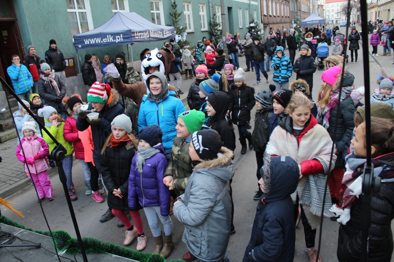 10 grudnia mieszkańcy Ełku spotkali się z Mikołajem na ul. Orzeszkowej