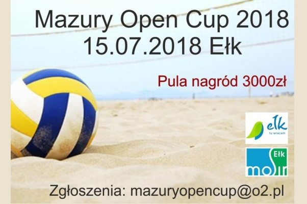 Mazury Open Cup 2018-beach volleyball tournament