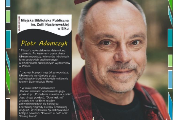 Author's meeting with Piotr Adamczykiem
