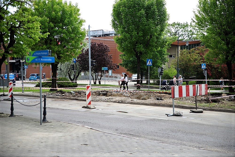 Preparations for the reconstruction of UL. Polish Army. There will be obstacles to traffic flow
