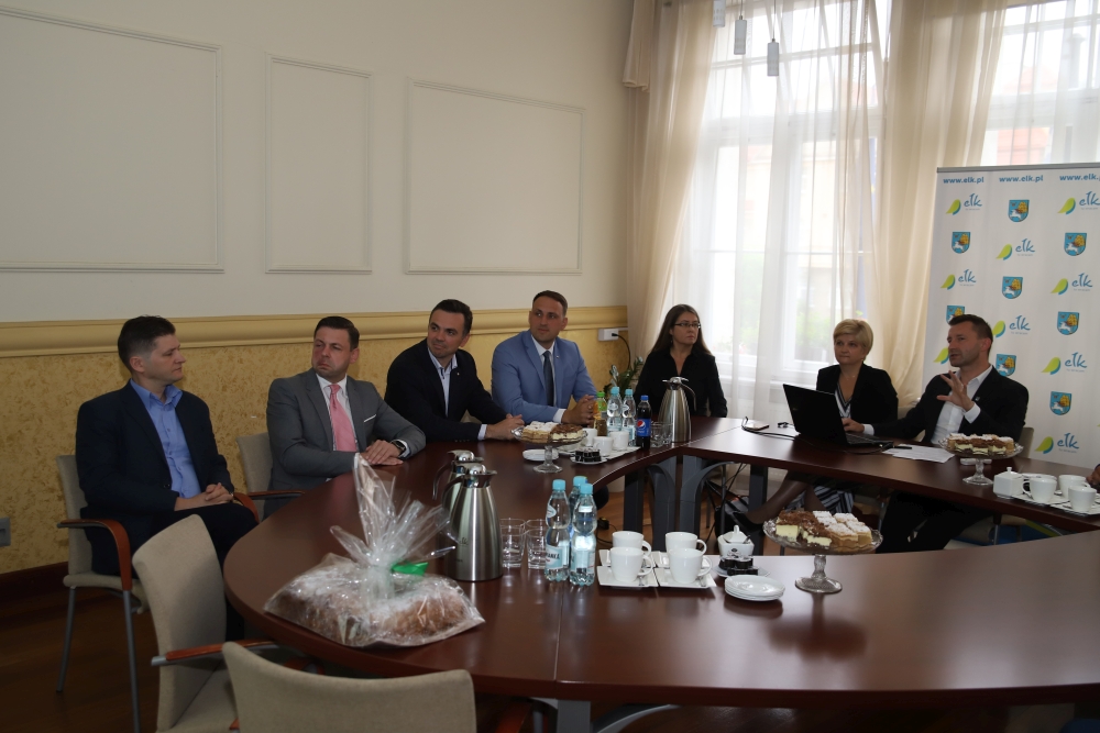 Delegacja z Litwy z wizytą w Ełku