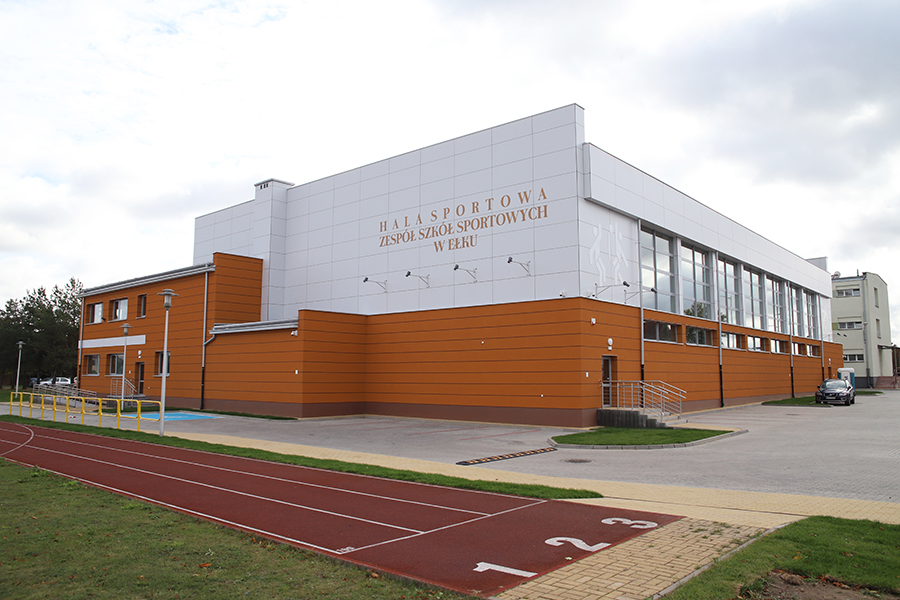 Новый спортивный зал в UL. Сувалки