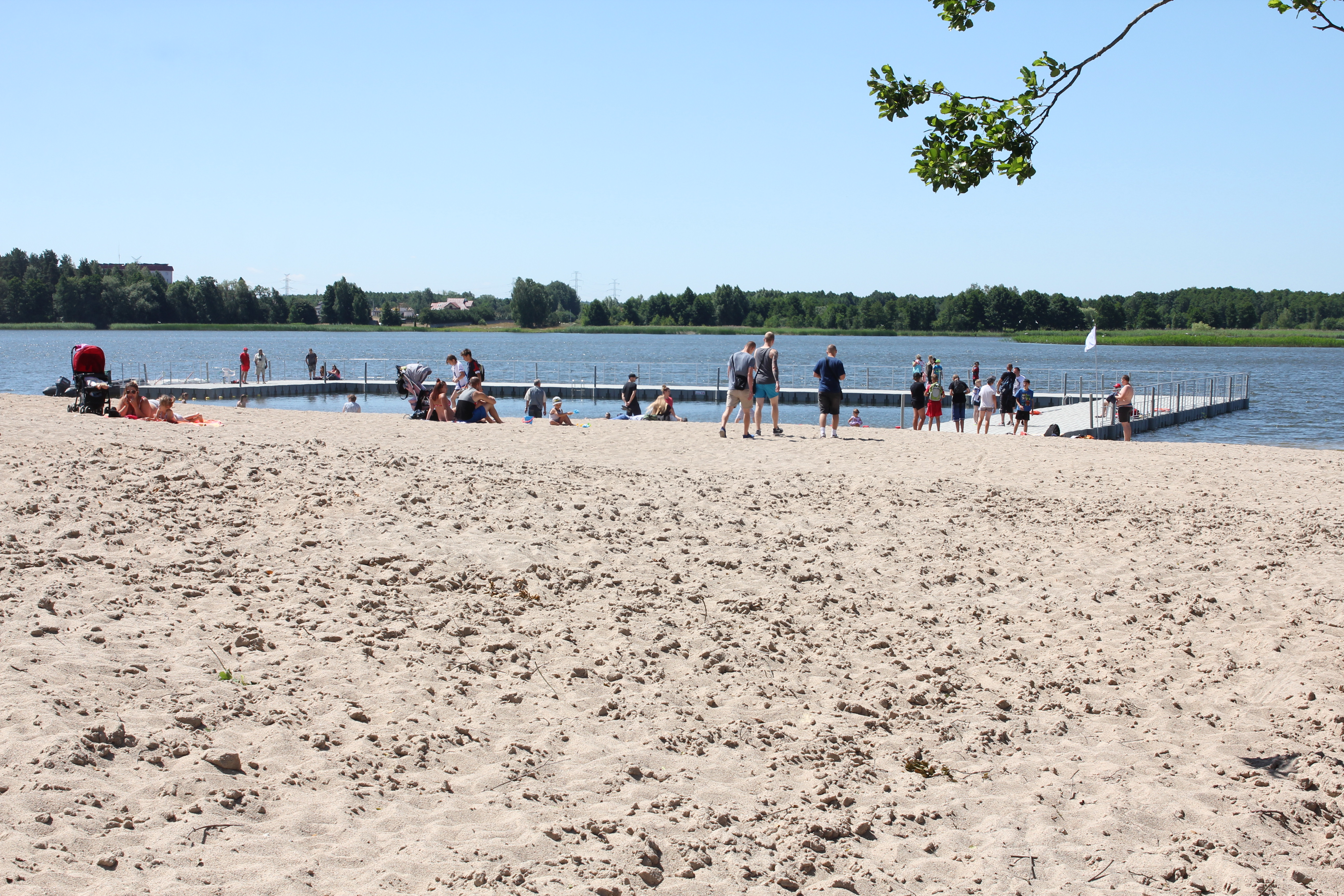 Rusza sezon kąpielowy na plażach miejskich w Ełku
