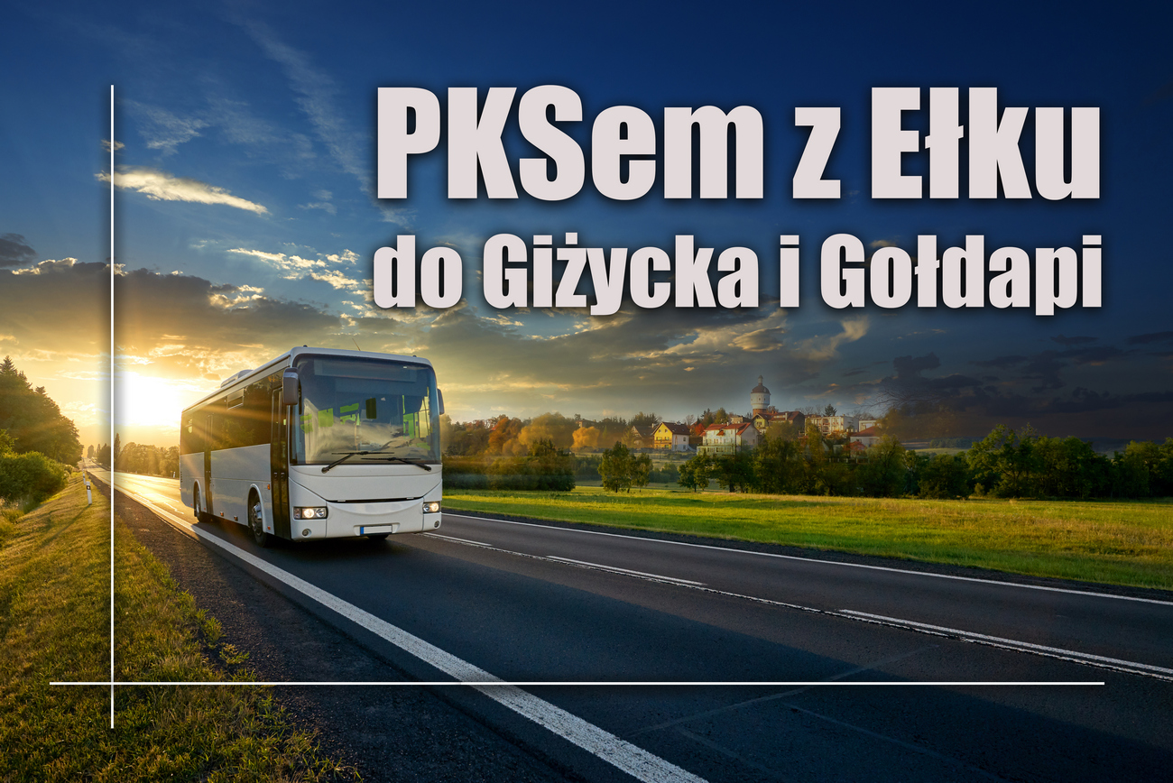 Autobusu iš Ełk į Gołdap ir Giżycko