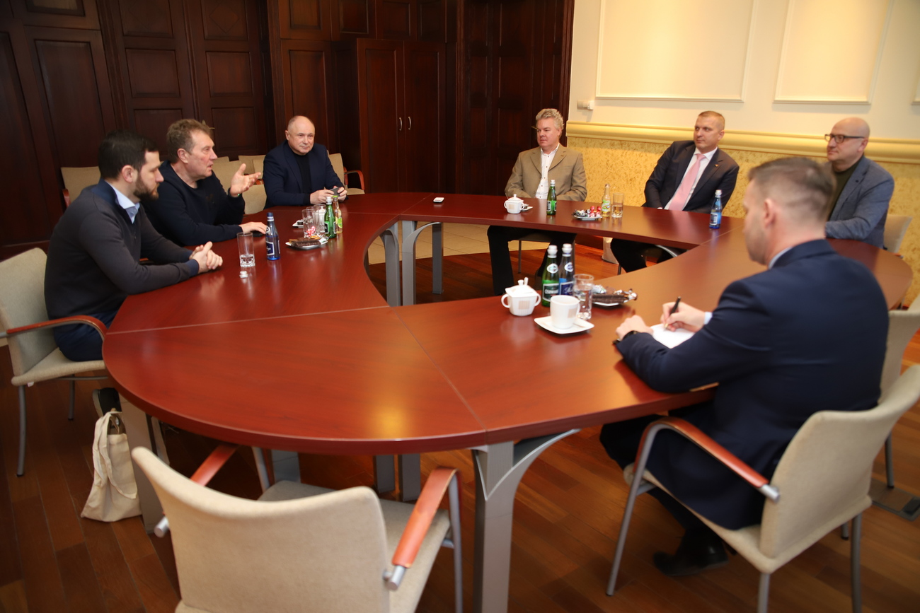 Charkovo mero pavaduotojas susitiko su Briedijos prezidentu