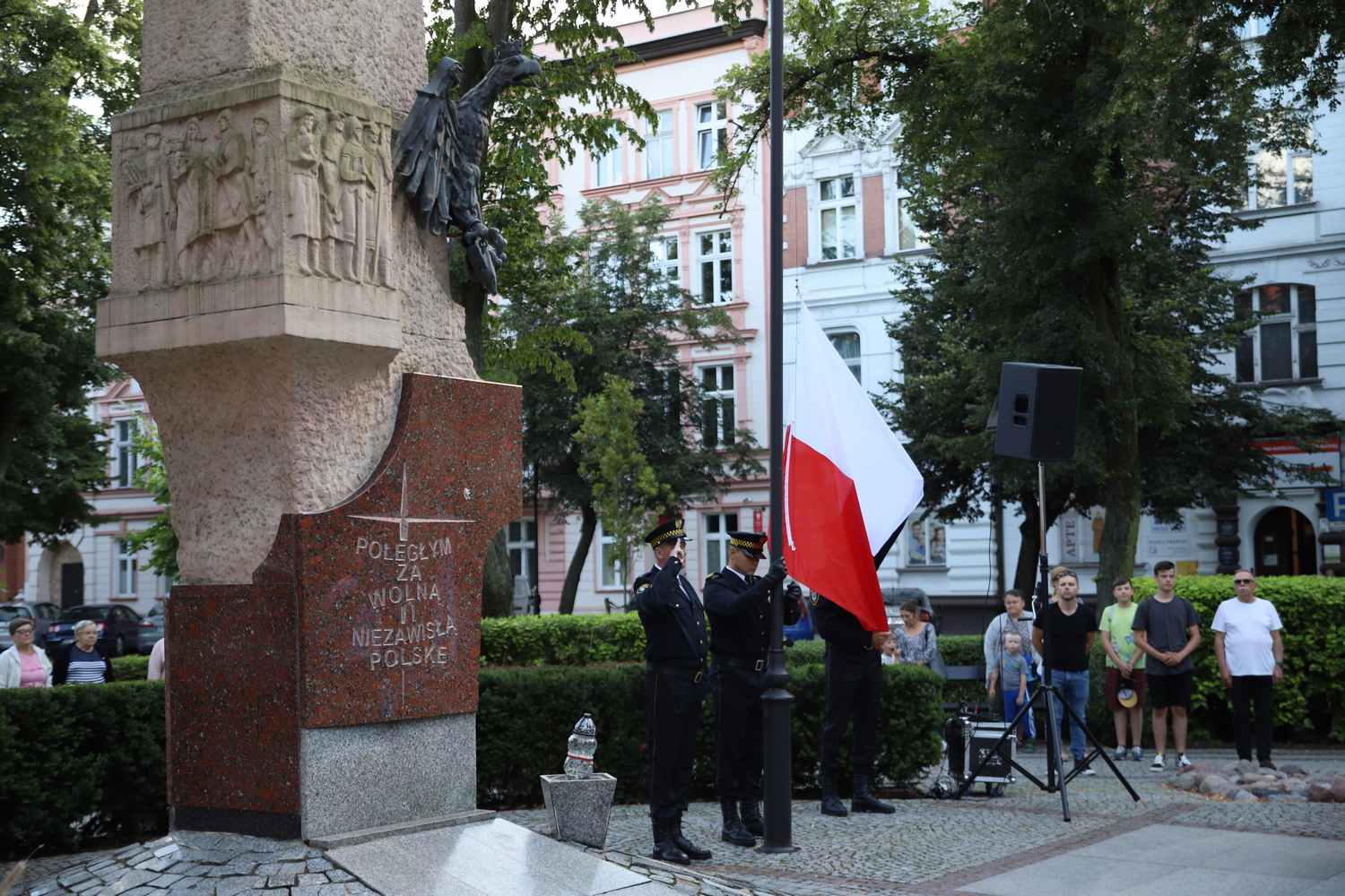 The people of Ełk commemorated the Warsaw Uprising