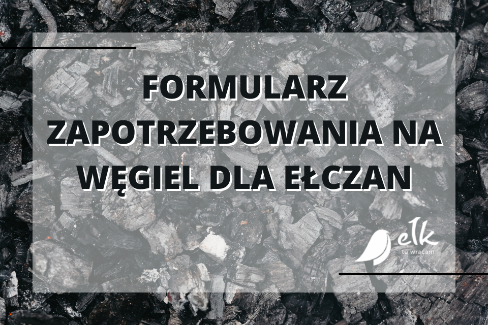 Modulo di domanda di carbone per i residenti di Ełk