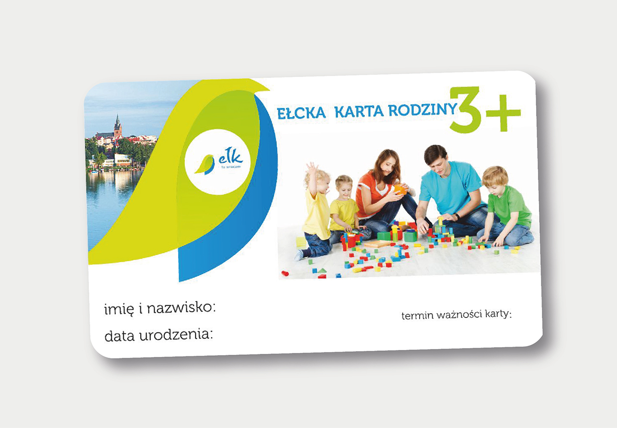 Продовжити термін дії "Ełk Family Card 3+" на 2023 рік
