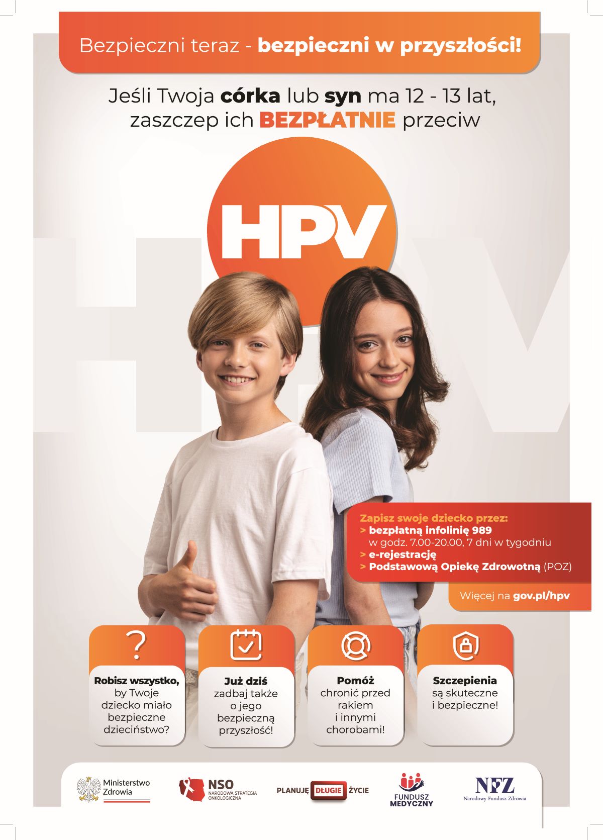 Universal HPV vaccination program