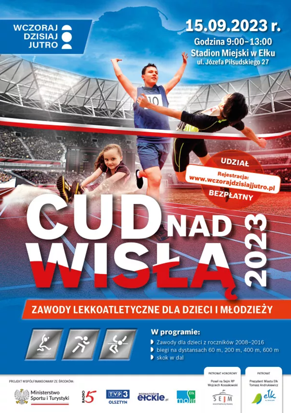 Змагання з легкої атлетики Чудо на Віслі 2023 та Національний тенісний фестиваль