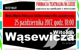 Literacki Ełk - Witold Wąsewicz