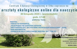 Eco-workshop online per insegnanti