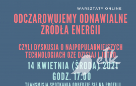 Mes nusivylusi atsinaujinančiais energijos šaltiniais, diskusija apie populiariausias AUS technologijas šiandien ir rytoj