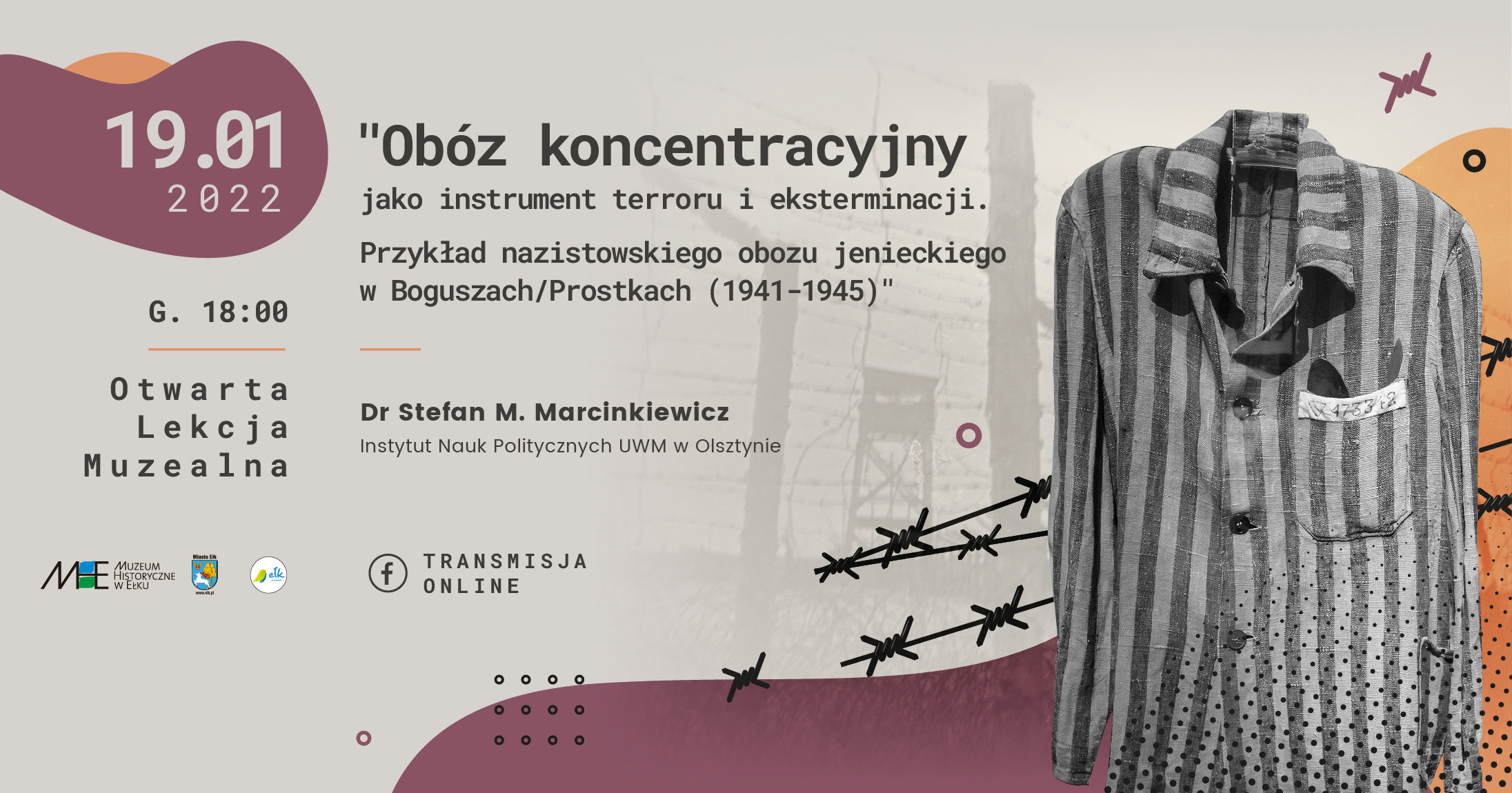 Otwarta lekcja muzealna online: Obóz koncentracyjny jako instrument terroru i eksterminacji