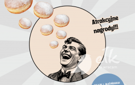 I Ełckie zawody w jedzeniu pączków na czas o tytuł MISTRZA