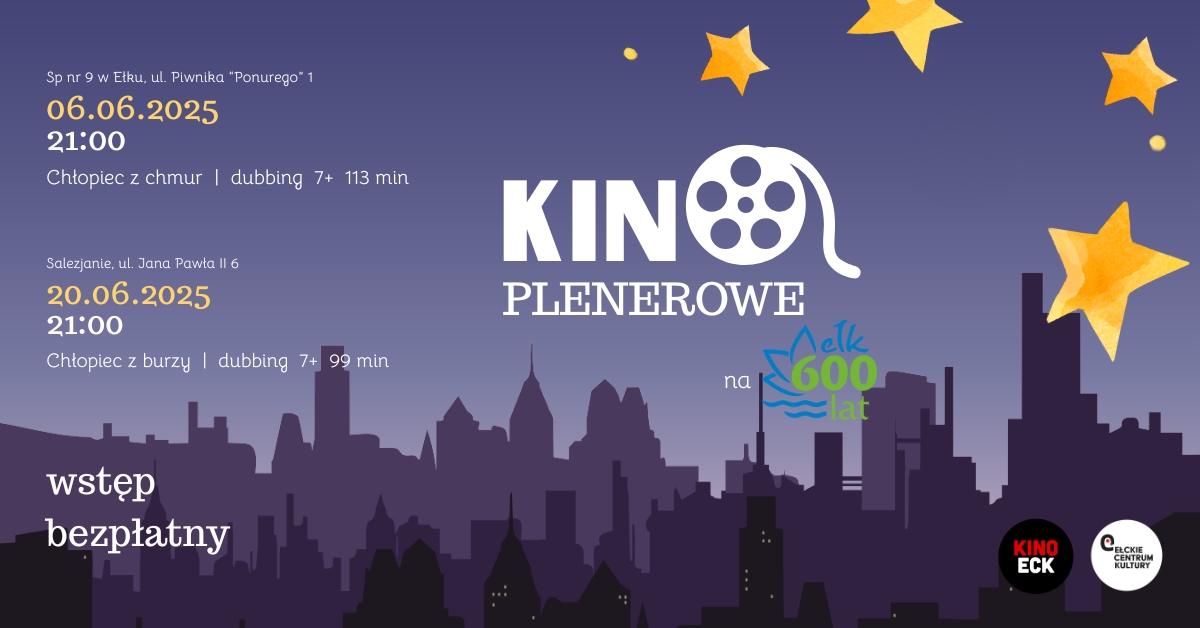 Kino Plenerowe  "CHŁOPIEC Z BURZY"