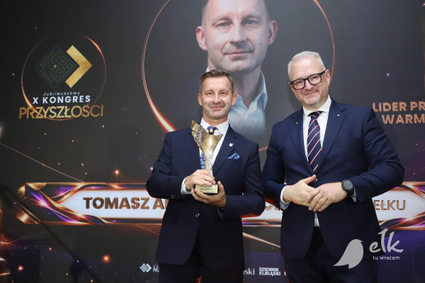 Prezydent Miasta Ełku z nagrodą