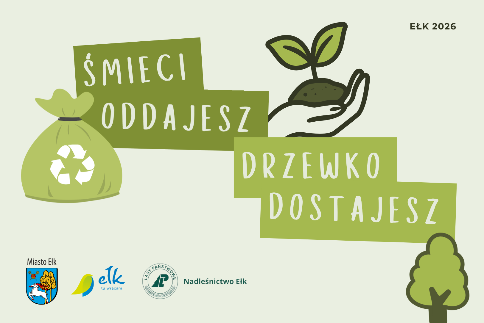 Ponownie wymienimy śmieci na sadzonki drzew!