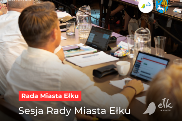 Sesja Rady Miasta Ełku