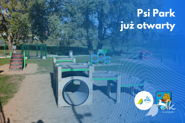 Psi park już otwarty