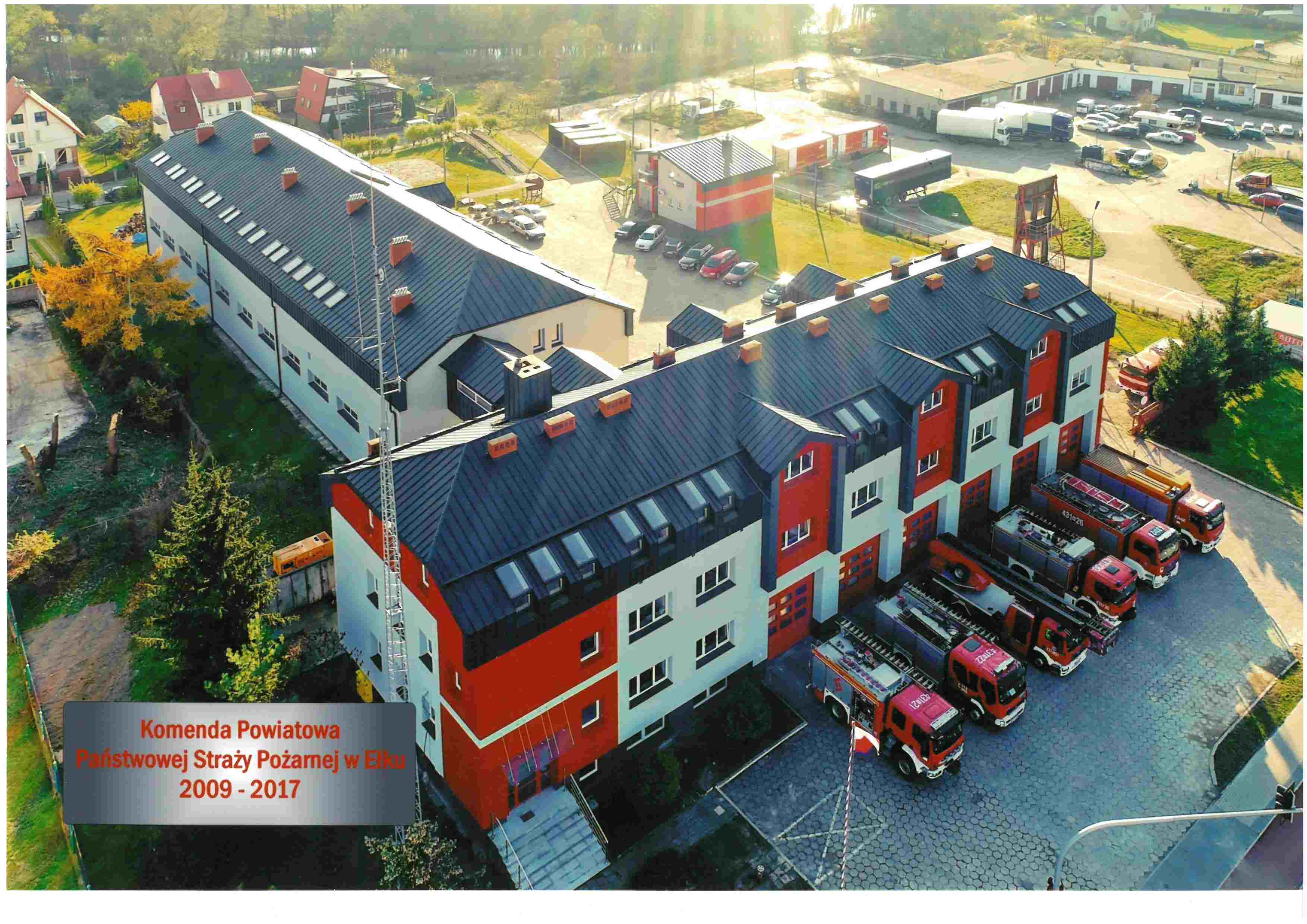 Aktualisierte Hauptquartier der Feuerwehr in Ełk in Betrieb genommen