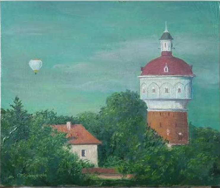 Die eröffnungswerk von Zeichnung und Malerei Mirosława Zadrogi
