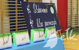 Pasowanie na ucznia w Szkole Podstawowej nr 2 w Ełku