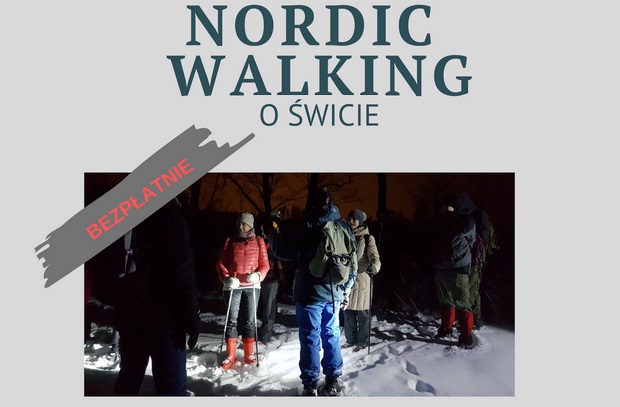 Nordic Walking o świcie