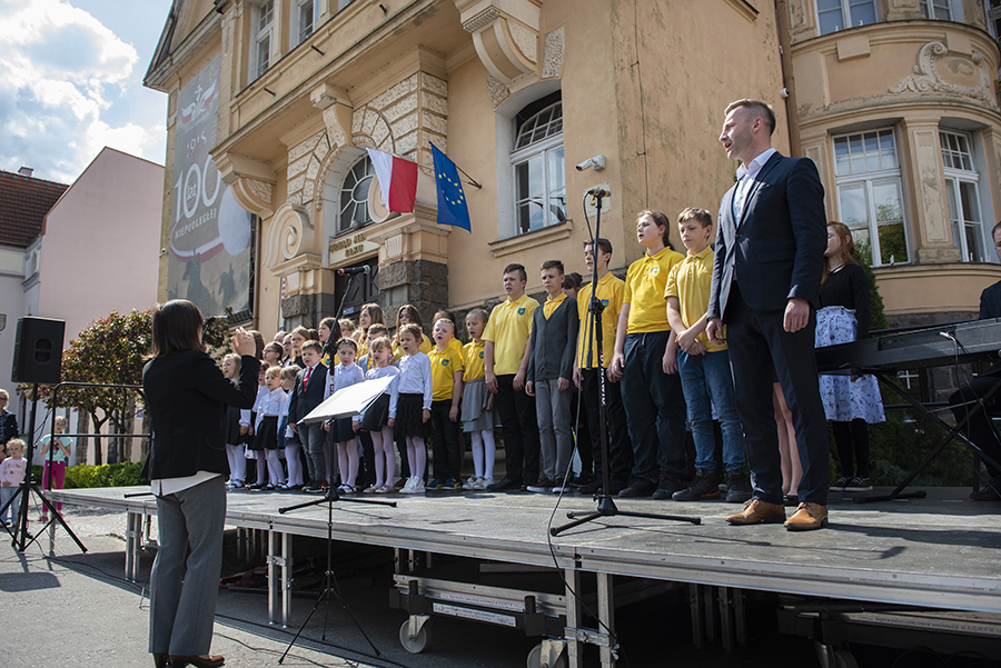 "Ode an die Freude" anlässlich der 15. Jahrestag der polnischen EU-Beitritt