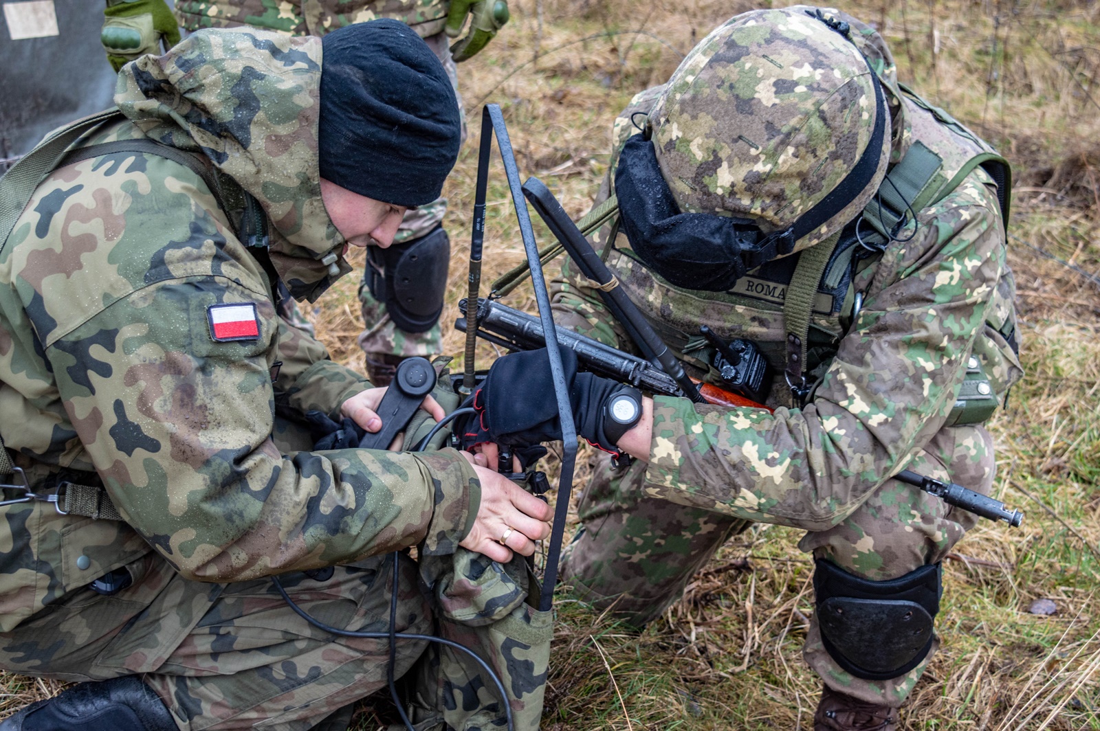 Wspólne ćwiczenia żołnierzy polskich i rumuńskich