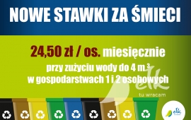 Zmiany w opłatach za gospodarowanie odpadami komunalnymi