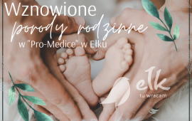 W Ełku wznowione porody rodzinne
