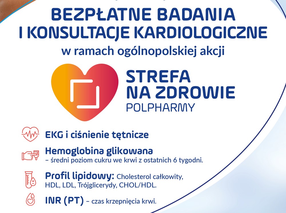 Free cardiological and diabetes examination in Ełk