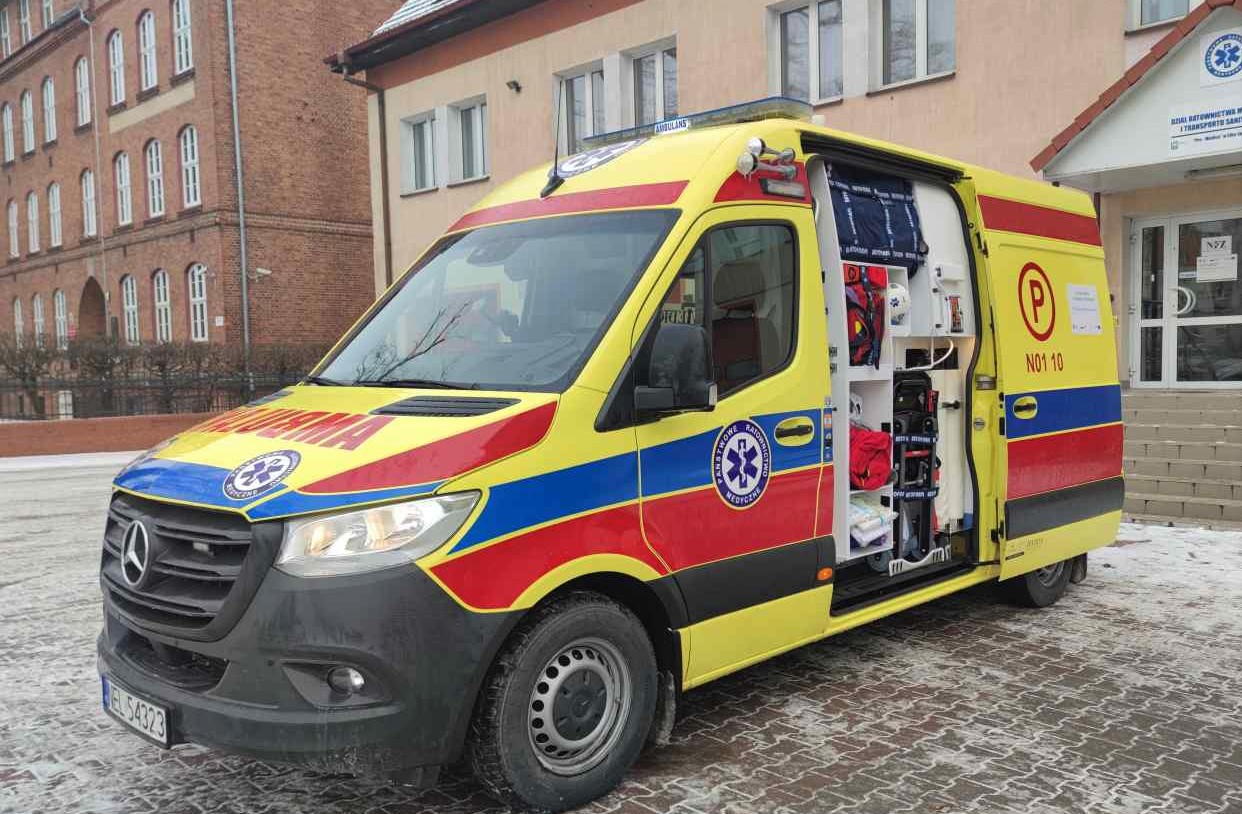 Neuer Krankenwagen in Ełk "Pro-Medice"