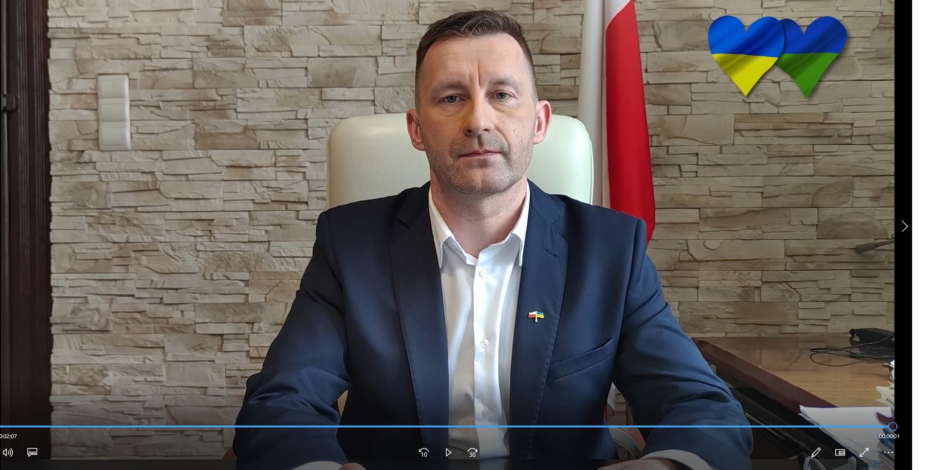 The President of Elk invites Ukrainian citizens to a concert in the ECC – watch the video