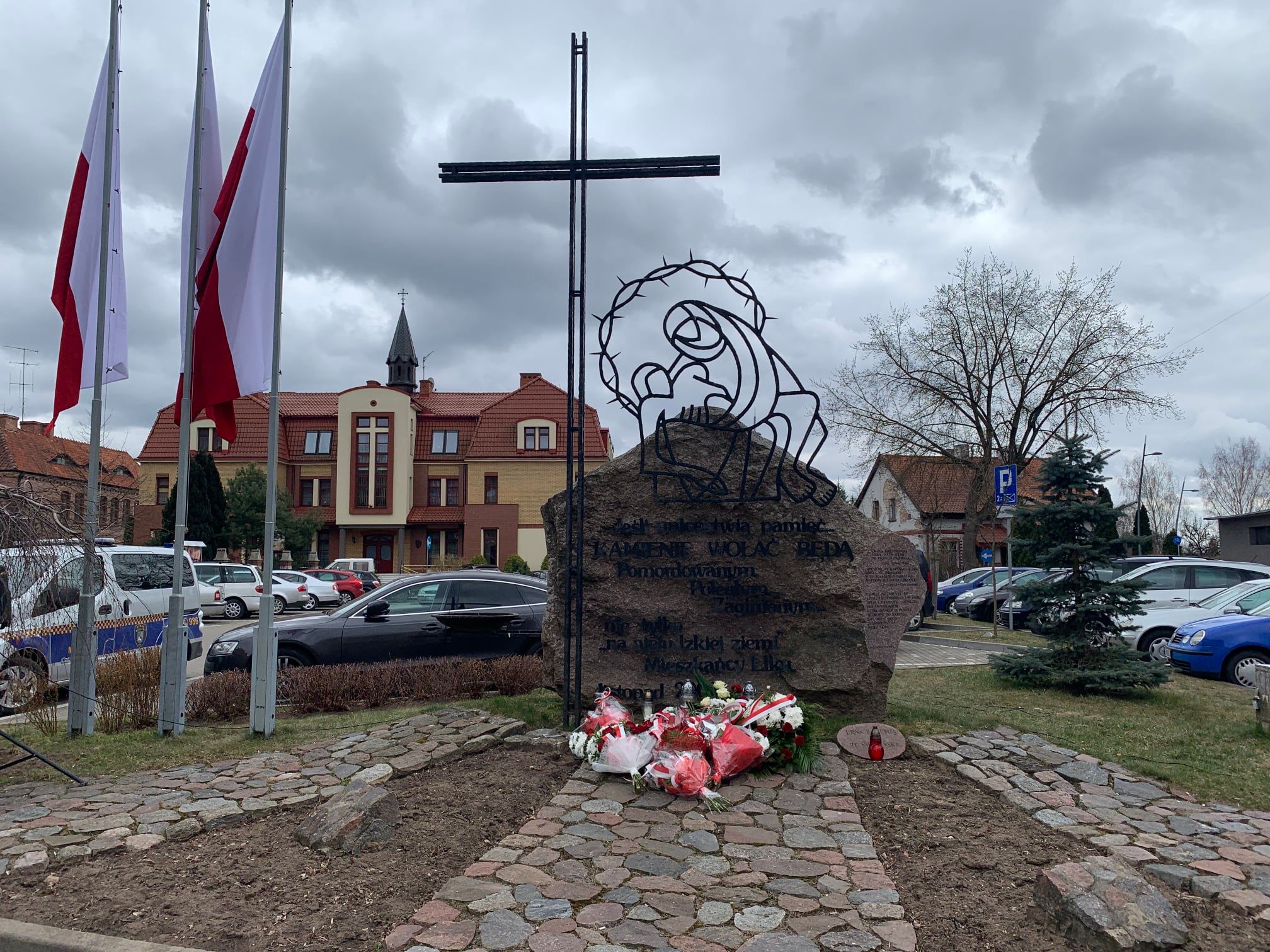 Ełk ricorda - l'82 ° anniversario del massacro di Katyn e il 12 ° anniversario della catastrofe di Smolensk