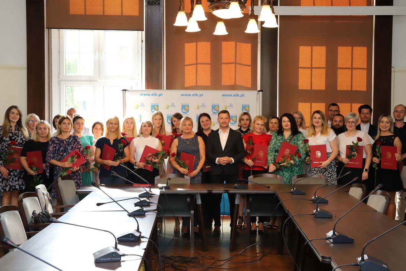 Ełk teachers received promotions