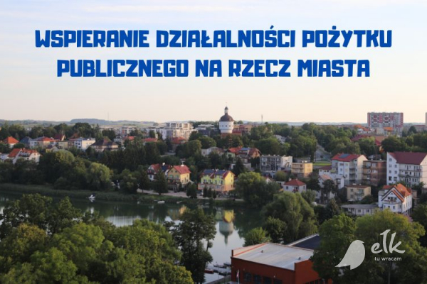 OKO: Wspieranie działalności pożytku publicznego na rzecz miasta Ełku w 2023 r.