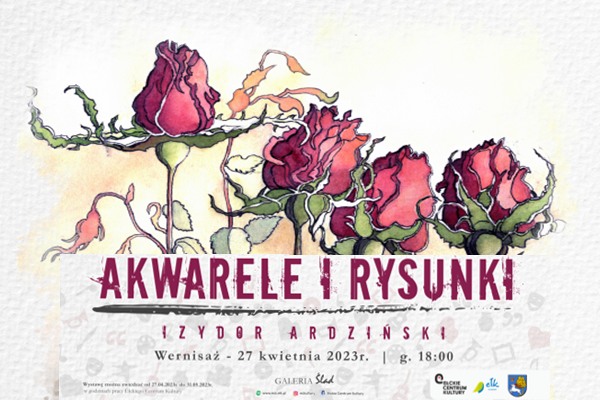 Aquarelle und Zeichnungen - Vernissage der Ausstellung von Izydor Ardzinski