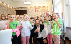 Pierwszaki w ełckim ratuszu