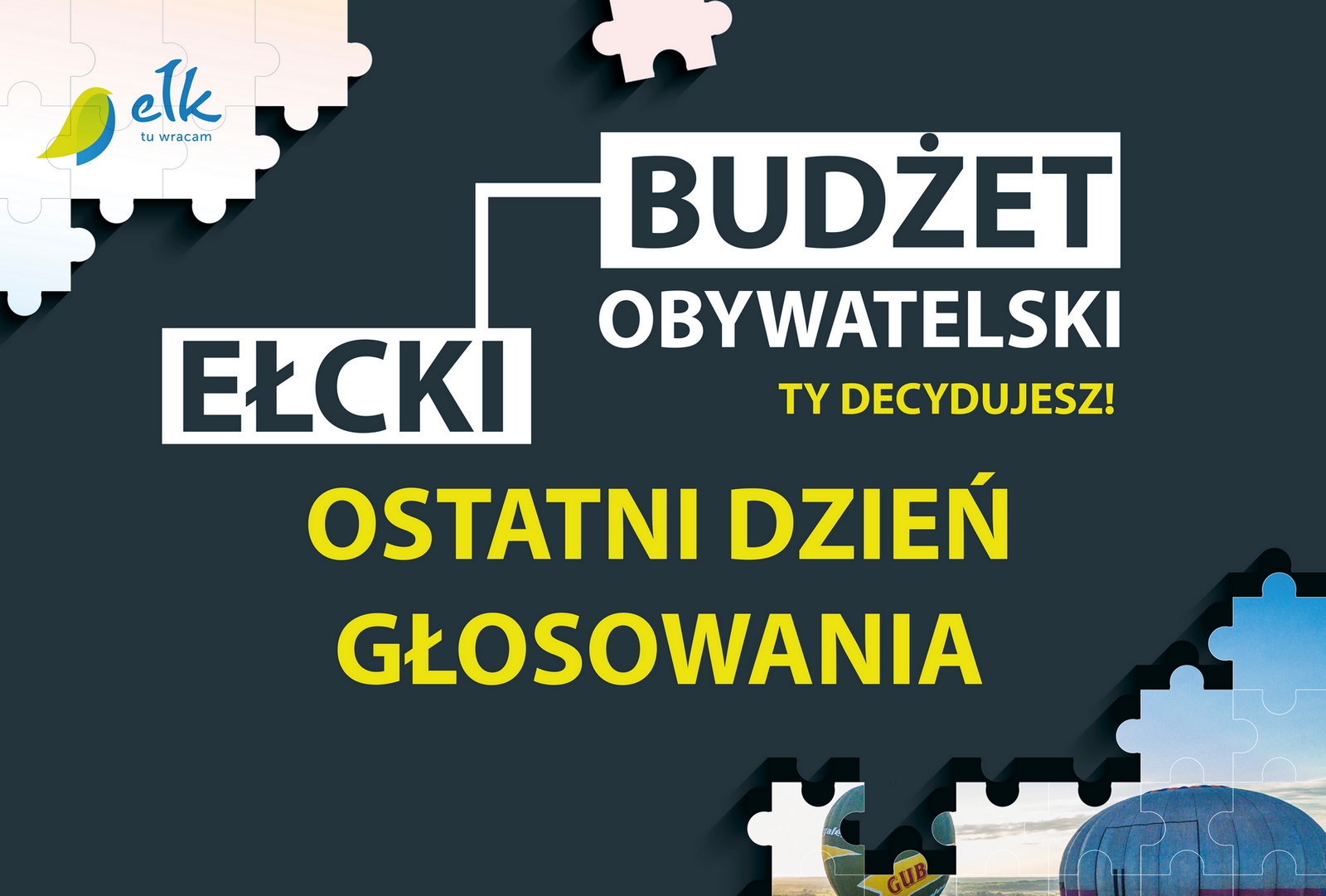 Ełk Civic Budget – останній день голосування