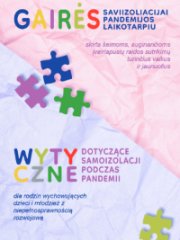 Publikacja "Wytyczne dotyczące samoizolacji podczas pandemii"