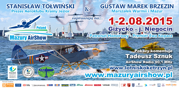 Baner_-Marszaek_Brzezin-Mazury_AirShow_2015